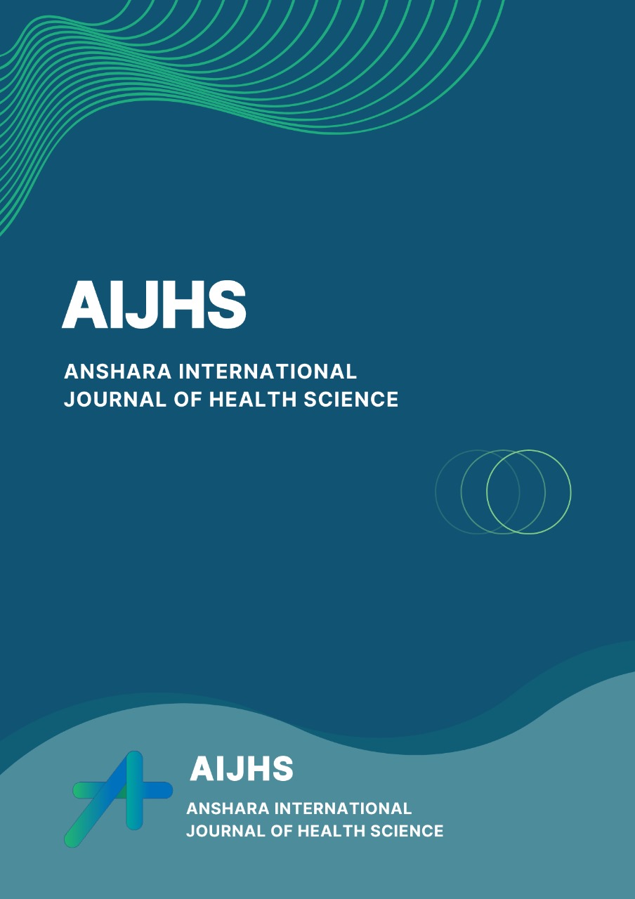 					View Vol. 1 No. 1 (2024): Anshara International Journal Health and Science
				